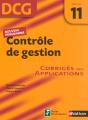 Contrôle De Gestion ; Épreuve 11 ; Dcg ; Corrigés Des Applications (Édition 2007) - Preview