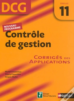 Capa do artigo Contrôle De Gestion ; Épreuve 11 ; Dcg ; Corrigés Des Applications (Édition 2007)