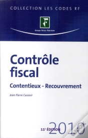 Capa do artigo Contrôle Fiscal ; Contentieux, Recouvrement (Édition 2010)