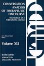 Conversation Analysis Of Therapeutic Discourse - Preview