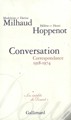 Capa do artigo Conversation : Correspondance 1918-1974