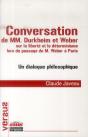 Conversation De Mm. Durkheim Et Weber Sur La Liberté Et Le Déterminisme Lors Du Passage De M. Weber À Paris - Preview
