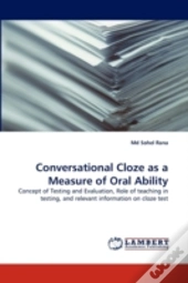 Conversational Cloze As A Measure Of Oral Ability