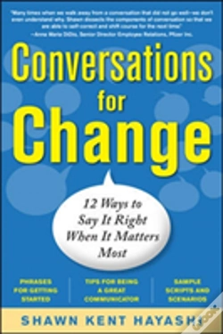 Capa do artigo Conversations For Change: 12 Ways To Say It Right When It Matters Most
