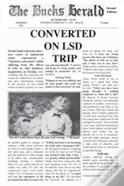 Capa do artigo Converted On Lsd Trip