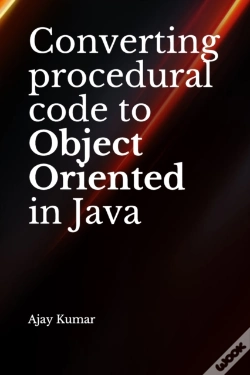 Capa do artigo Converting Procedural Code To Object Oriented In Java