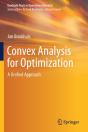 Convex Analysis For Optimization - Preview
