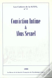 Conviction Intime Et Abus Sexuel. 3