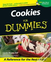 Cookies For Dummies