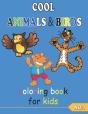 Cool Animals & Birds Coloring Book For Kids No.1 - Preview