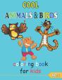 Cool Animals & Birds Coloring Book For Kids No.3 - Preview