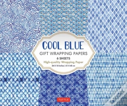 Capa do artigo Cool Blue Gift Wrapping Papers - 6 Sheets