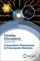 Cooperative Phenomena In Framework Materials