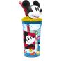 Copo Disney Mickey Mouse Together C/Tampa 3D E Palhinha 360Ml 74366 - Preview
