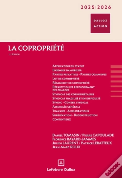Capa do artigo Copropriété (Édition 2025/2026)