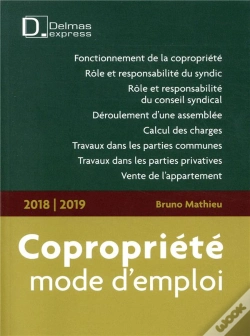 Capa do artigo Copropriété, Mode D'Emploi (Édition 2018/2019)