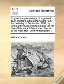 Capa do artigo Copy Of The Proceedings Of A General Cou