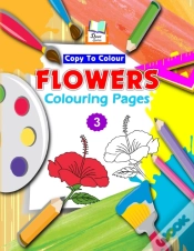 Capa do artigo Copy To Colour Flowers Colouring Pages