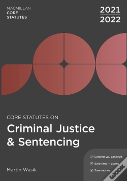 Capa do artigo Core Statutes On Criminal Justice & Sentencing 2021-22