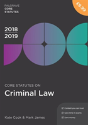 Core Statutes On Criminal Law 2018-19 - Preview