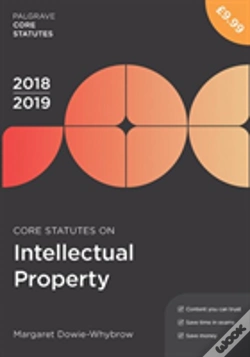 Capa do artigo Core Statutes On Intellectual Property 2018-19