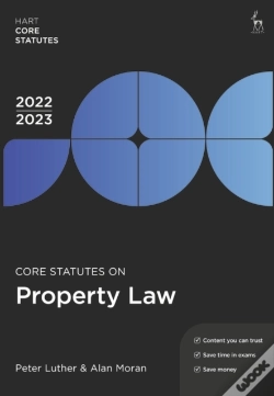 Capa do artigo Core Statutes On Property Law 2022-23