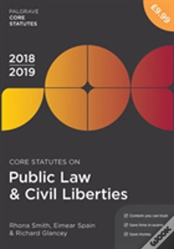 Capa do artigo Core Statutes On Public Law & Civil Liberties 2018-19