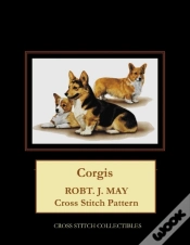 Capa do artigo Corgis: Robt. J. May Cross Stitch Patter