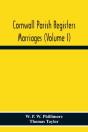 Cornwall Parish Registers. Marriages (Volume I) - Preview