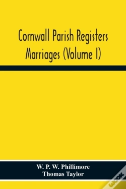 Capa do artigo Cornwall Parish Registers. Marriages (Volume I)