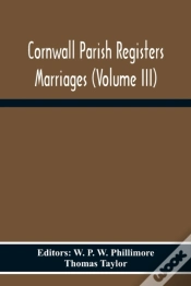 Capa do artigo Cornwall Parish Registers Marriages (Volume Iii)