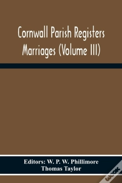 Capa do artigo Cornwall Parish Registers Marriages (Volume Iii)