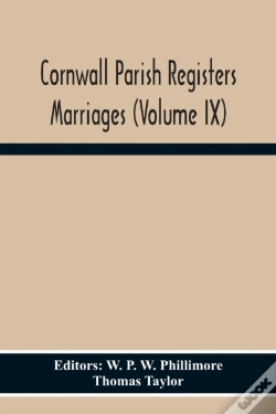 Capa do artigo Cornwall Parish Registers Marriages (Volume Ix)