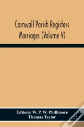 Capa do artigo Cornwall Parish Registers Marriages (Volume V)