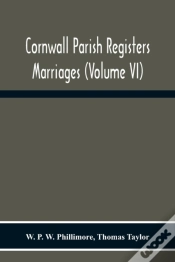 Capa do artigo Cornwall Parish Registers. Marriages (Volume Vi)