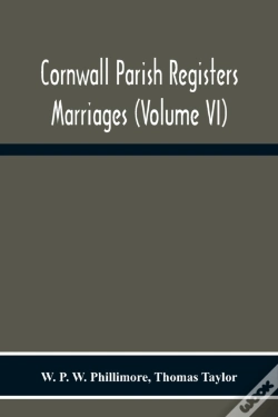 Capa do artigo Cornwall Parish Registers. Marriages (Volume Vi)