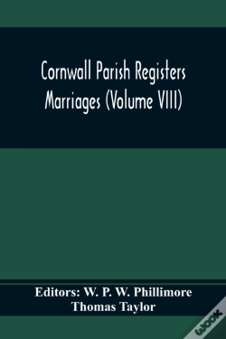 Capa do artigo Cornwall Parish Registers. Marriages (Volume Viii)