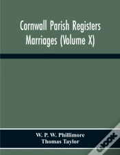 Capa do artigo Cornwall Parish Registers. Marriages (Volume X)