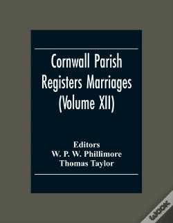 Capa do artigo Cornwall Parish Registers Marriages (Volume Xii)