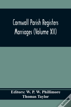 Capa do artigo Cornwall Parish Registers. Marriages (Volume Xii)