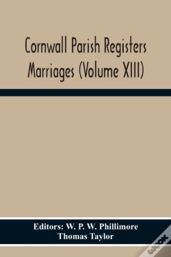 Capa do artigo Cornwall Parish Registers Marriages (Volume Xiii)