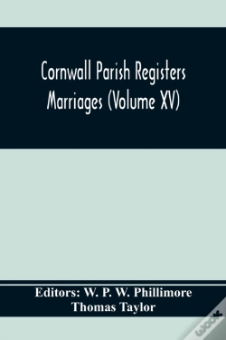 Capa do artigo Cornwall Parish Registers. Marriages (Volume Xv)