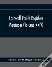 Capa do artigo Cornwall Parish Registers. Marriages (Volume Xxiv)