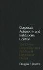 Corporate Autonomy And Institutional Control - Preview