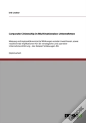 Corporate Citizenship In Multinationalen Unternehmen