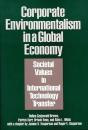 Corporate Environmentalism In A Global Economy - Preview