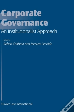 Capa do artigo Corporate Governance: An Institutionalist Approach