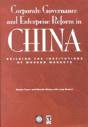 Corporate Governance And Enterprise Reform In China - Preview
