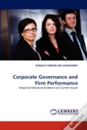 Corporate Governance And Firm Performance