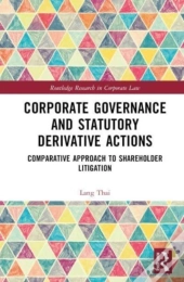 Corporate Governance And Statutory Derivative Actions